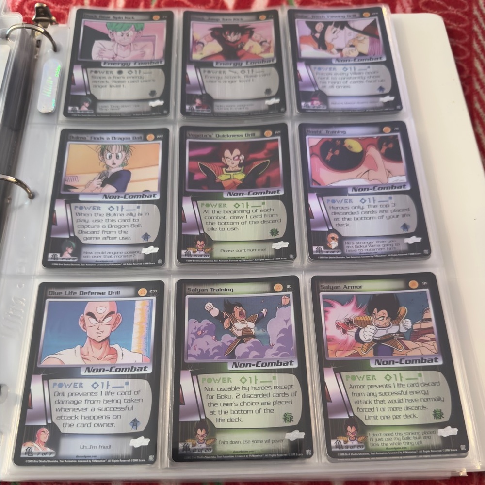 2000 Score Series Dragon Ball Z Trading Card Collection-352 Card Lot, Unplayed